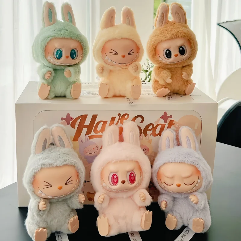 Labubu Have A Seat Series - Plush Keychain Blind Box - Easy2Buy.pk
