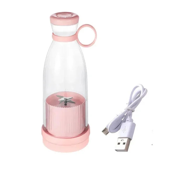 Mini Portable Electric Fruit Juicer & Smoothie Blender (Random Colors)