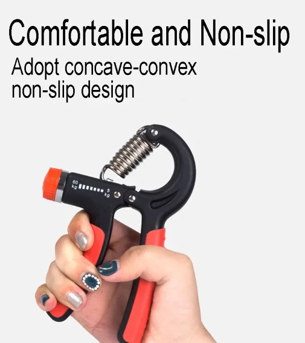 Adjustable Hand Gripper Heavy Duty Trainer (Random Color)
