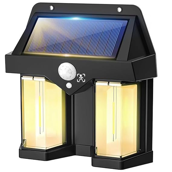 Solar Sensor Light Double LED