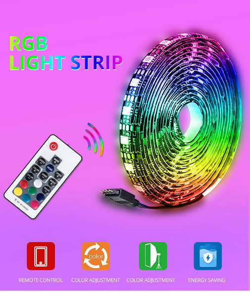 RGBIC LED Strip: Horse Running Water Flow Lights