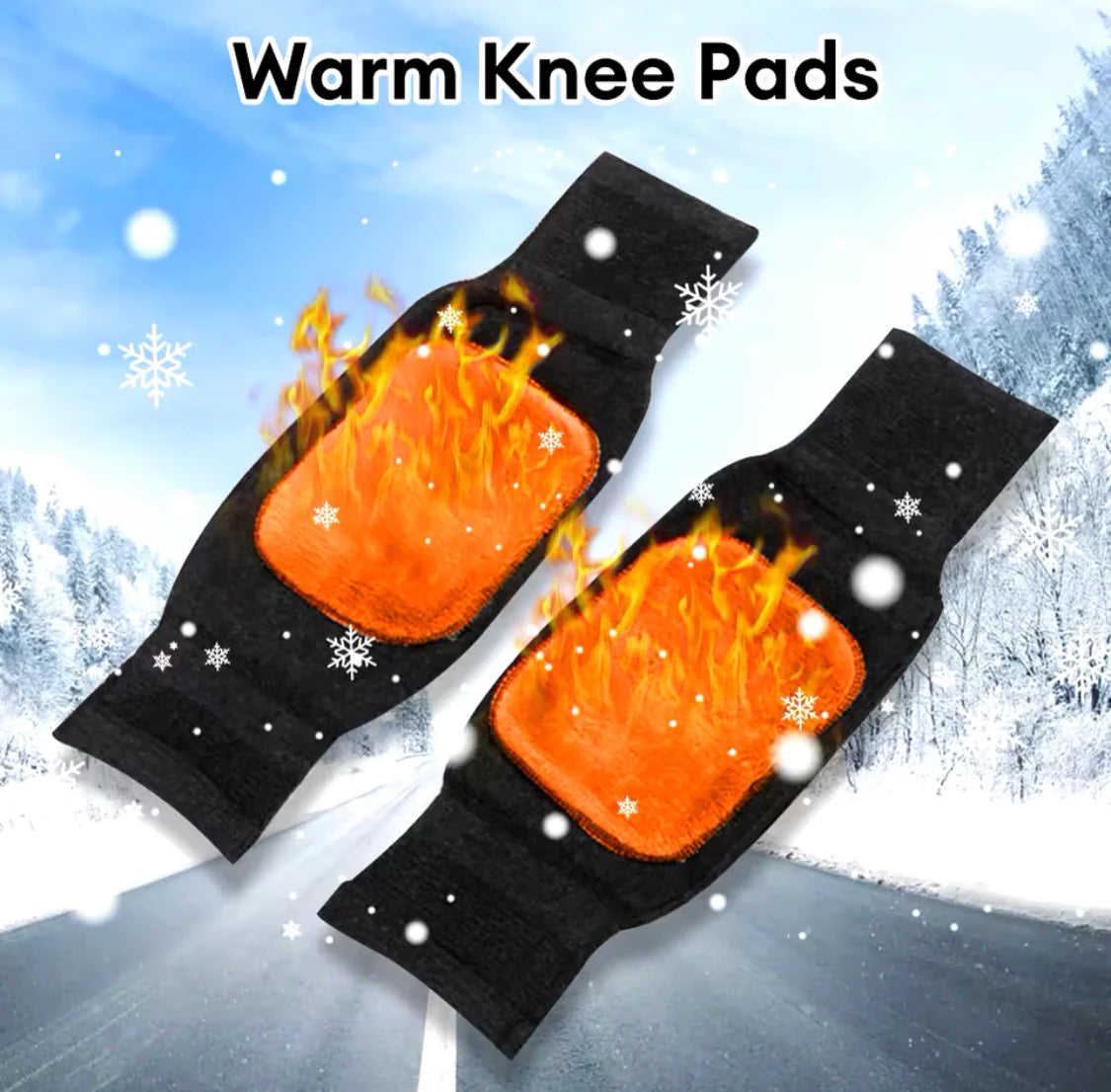 Warm Wool Knee Pads 2 Pieces (Imported) - Easy2Buy.pk
