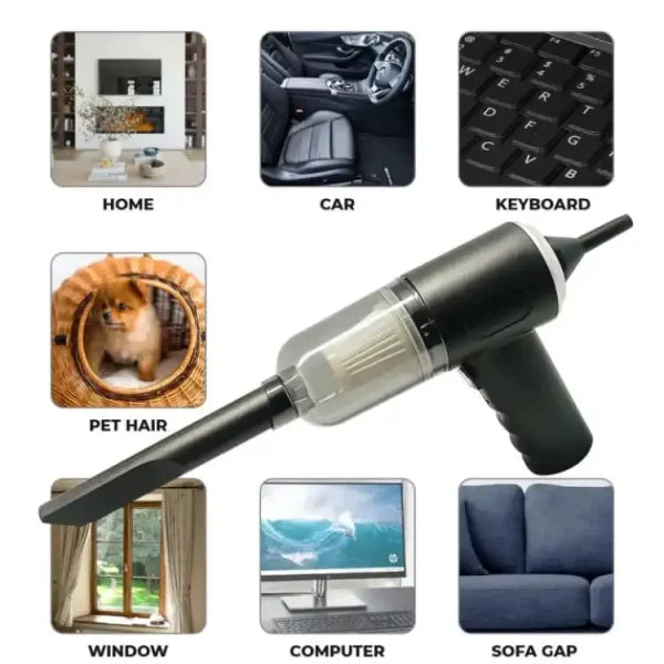 Portable 3-in-1 Vacuum Cleaner, Blower, Air Pump