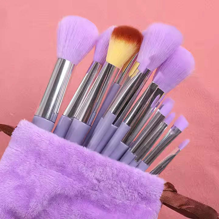 13 PCS Makeup Brush Set with Bag