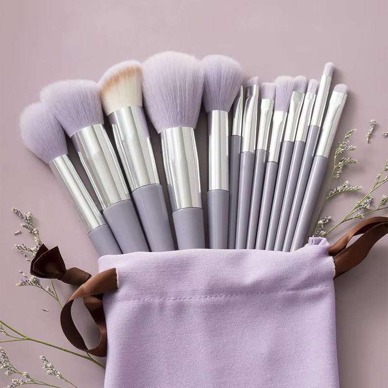 13 PCS Makeup Brush Set with Bag