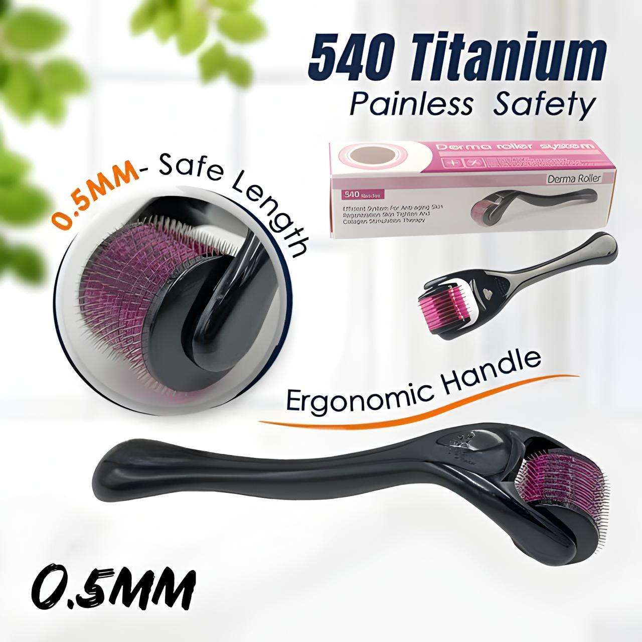 Derma Roller 0.5 mm For Hair And Skin