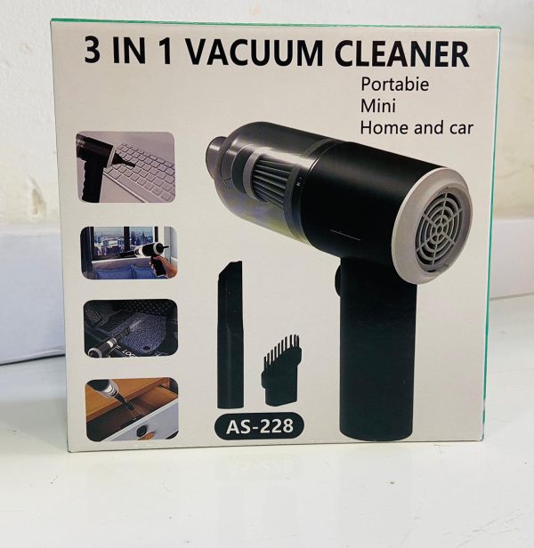 Portable 3-in-1 Vacuum Cleaner, Blower, Air Pump
