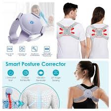 Adjustable Spine Back Support Posture Belt With Sensor