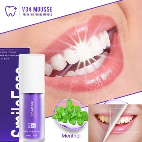 HiSmiles V34 Teeth Brightening Serum + Free Soft Nano Brush