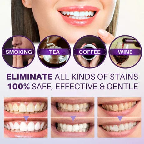 HiSmiles V34 Teeth Brightening Serum + Free Soft Nano Brush