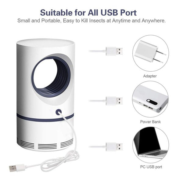 UV Mosquito Killer Lamp Electric Shocker Usb-Mosquito Repellent Trap Pest Fly Insect Repeller Mosquito Killer Light