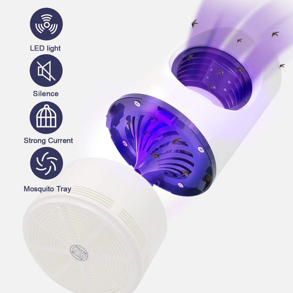 UV Mosquito Killer Lamp Electric Shocker Usb-Mosquito Repellent Trap Pest Fly Insect Repeller Mosquito Killer Light