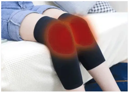 Warm Wool Knee Pads 2 Pieces With Strap