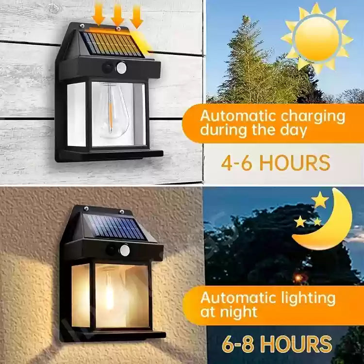 Solar Wall Lamp With Motion Sensor - Easy2Buy.pk
