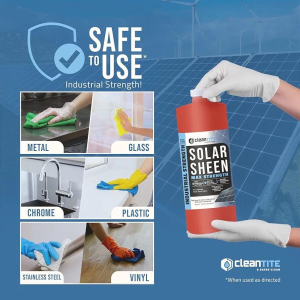 Solar Sheen – Premium Solar Panel Cleaner 200ml - Easy2Buy.pk