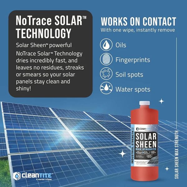 Solar Sheen – Premium Solar Panel Cleaner 200ml - Easy2Buy.pk