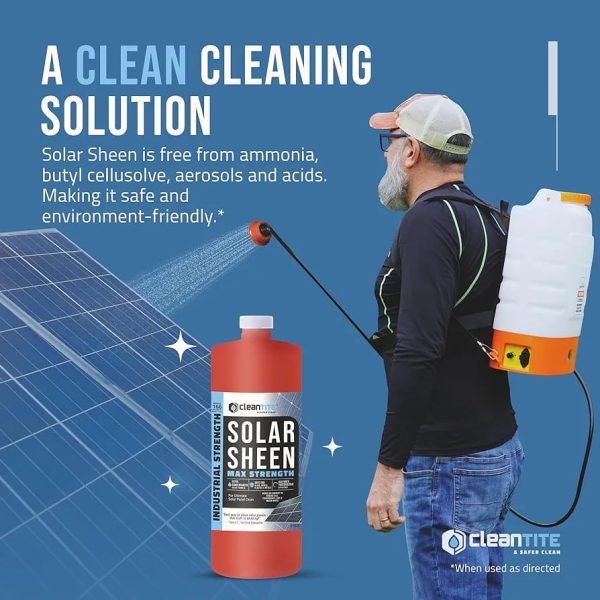 Solar Sheen – Premium Solar Panel Cleaner 200ml - Easy2Buy.pk