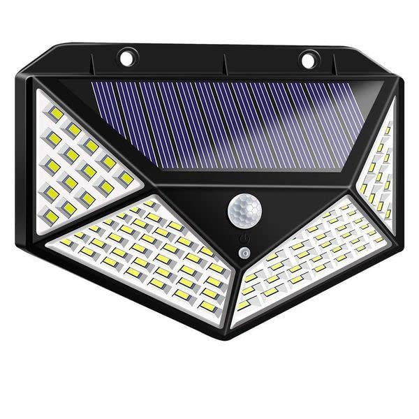 Solar Wall Light With Motion Sensor 100 Led